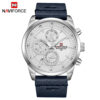 NAVIFORCE NF9148 Mens Quartz Watches Luxury Waterproof Sport Man Watch Fashion Leather Wristwatch