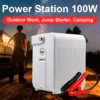Axton™ Solar Power Generator Super Green Energy 100w Portable  Battery Energy Storage System Usb Power Station