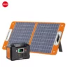 Axton™  Solar Panel 60W for 200W 110V 220V AC Output Power Supply Solar Generator
