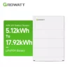 Growatt ARK XH Battery System 5.12kWh 7.68kWh 10.24kWh 12.8kWh 15.36kWh 17.92kWh Energy Storage Battery