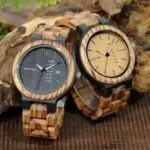 BOBO BIRD Gift Watches Wood Watch 026-1,Men Relogio Masculino Week and Date Display Casual Watch