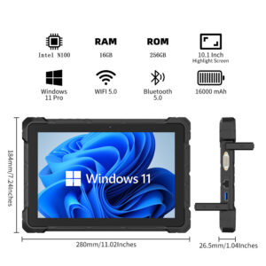 Higole 10.1 inch F9A Rugged tablet windows - Image 2