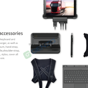 GENZO Q125M 5G 12 Inch Rugged Tablet Android with Rs485 and Barcode Scanner Rugged Tablet - Image 4