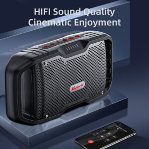 Portable 20W Wireless Speaker IPX6 Rechargeable with USB Charge Out and Aux Input TF Card - Image 2