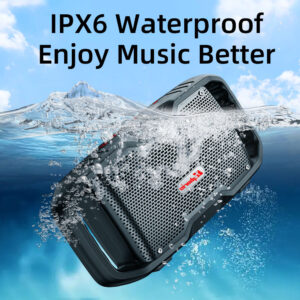 Portable 20W Wireless Speaker IPX6 Rechargeable with USB Charge Out and Aux Input TF Card - Image 3