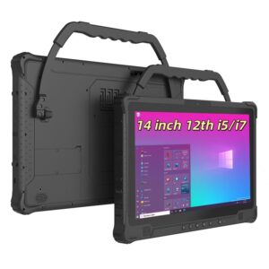 14 Inch 12th I5/I7 Ultra 5/7 CPU 16/32 GB DDR5 Windows 1000 Nits RS232 Rugged Tablet - Image 3