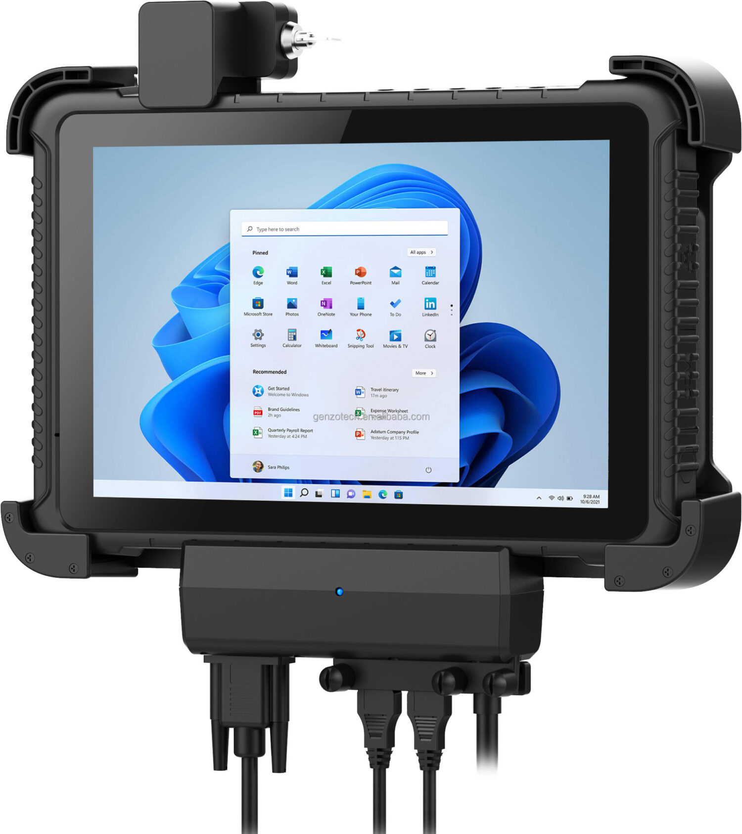 GENZO Rugged Tablet 10 Inch ASPER LAKE N5100 FHD