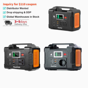 Flashfish 200W 151WH Rechargeable Silent Portable Power Station - Image 3