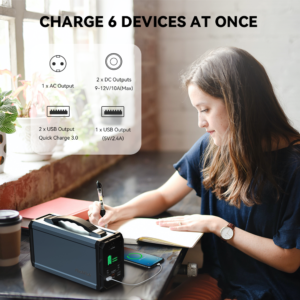 Flashfish G300 Camping Battery Solar Powered Station Mini Generator - Image 4