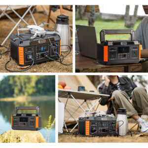 Flashfish 500W 520WH High Capacity Portable Solar Energy Electric Generator Charging Power Station - Image 5