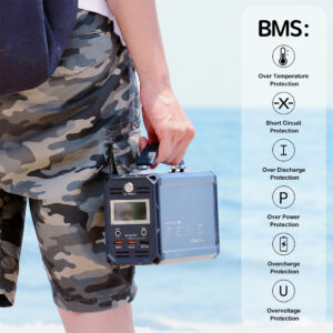 Flashfish G300 Camping Battery Solar Powered Station Mini Generator - Image 6