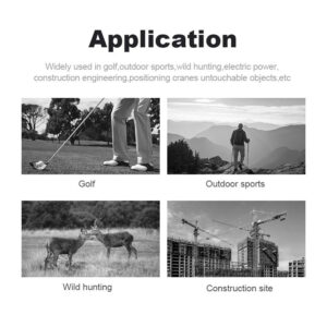 Range Finder 1000M Telescope Scope Distance Meter Portable Golf Laser Rangefinder for Hunting - Image 7