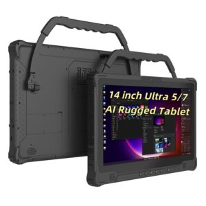 14 Inch 12th I5/I7 Ultra 5/7 CPU 16/32 GB DDR5 Windows 1000 Nits RS232 Rugged Tablet - Image 5