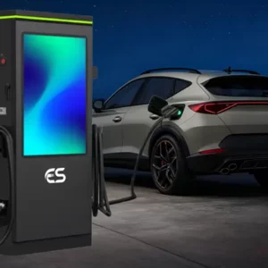 Axton Dual DC Advanced EV Charger -High-Speed Dual Port Charging Station - Image 4