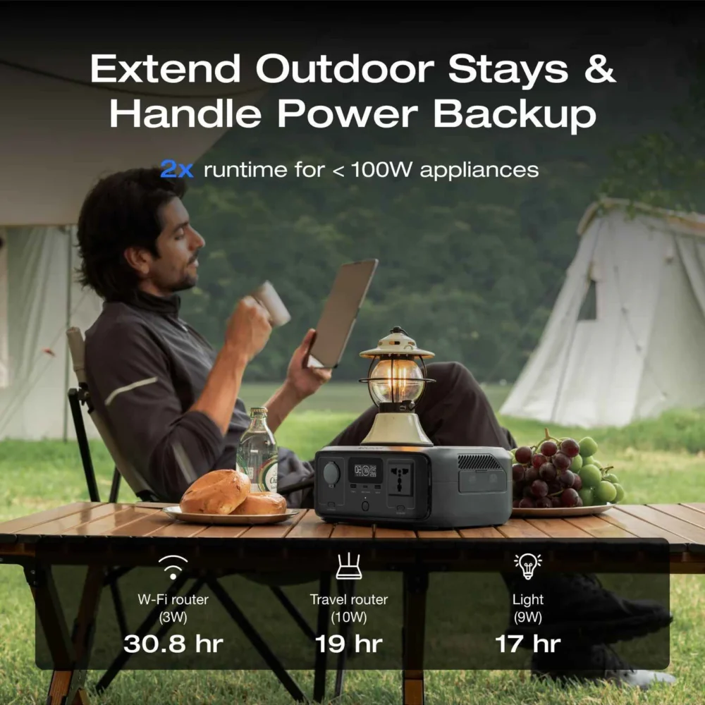 ECOFLOW Mini 245Wh RIVER 3 Portable Power Station - Image 9