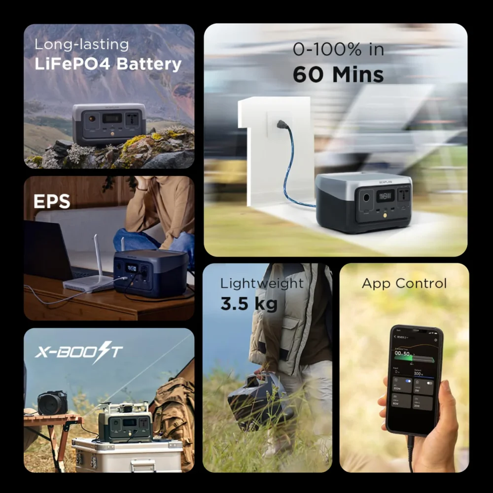 ECOFLOW Small 256Wh Portable Power Station - Image 9