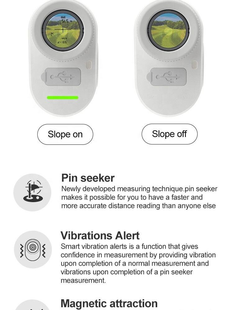 Wholesale Manufacturer HD Handheld Golf Laser Rangefinder 600m OEM Golf Range Finder for Golf Hunting - Image 4