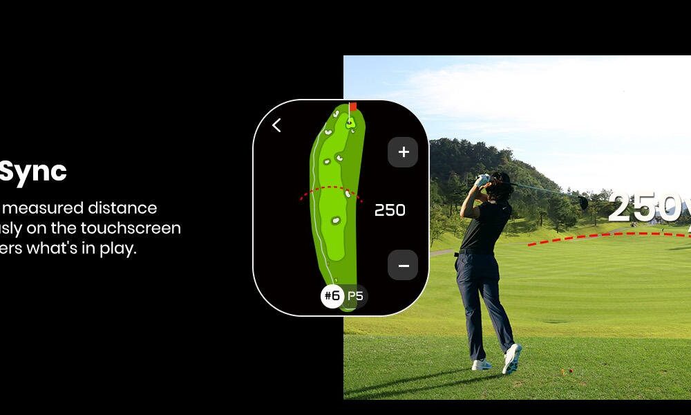 Golf Laser Rangefinder GenePro G1 1300 Yards Range Finder Preloaded 43000+ Courses Red Green Display 905nm 6.0x Magnification - Image 5
