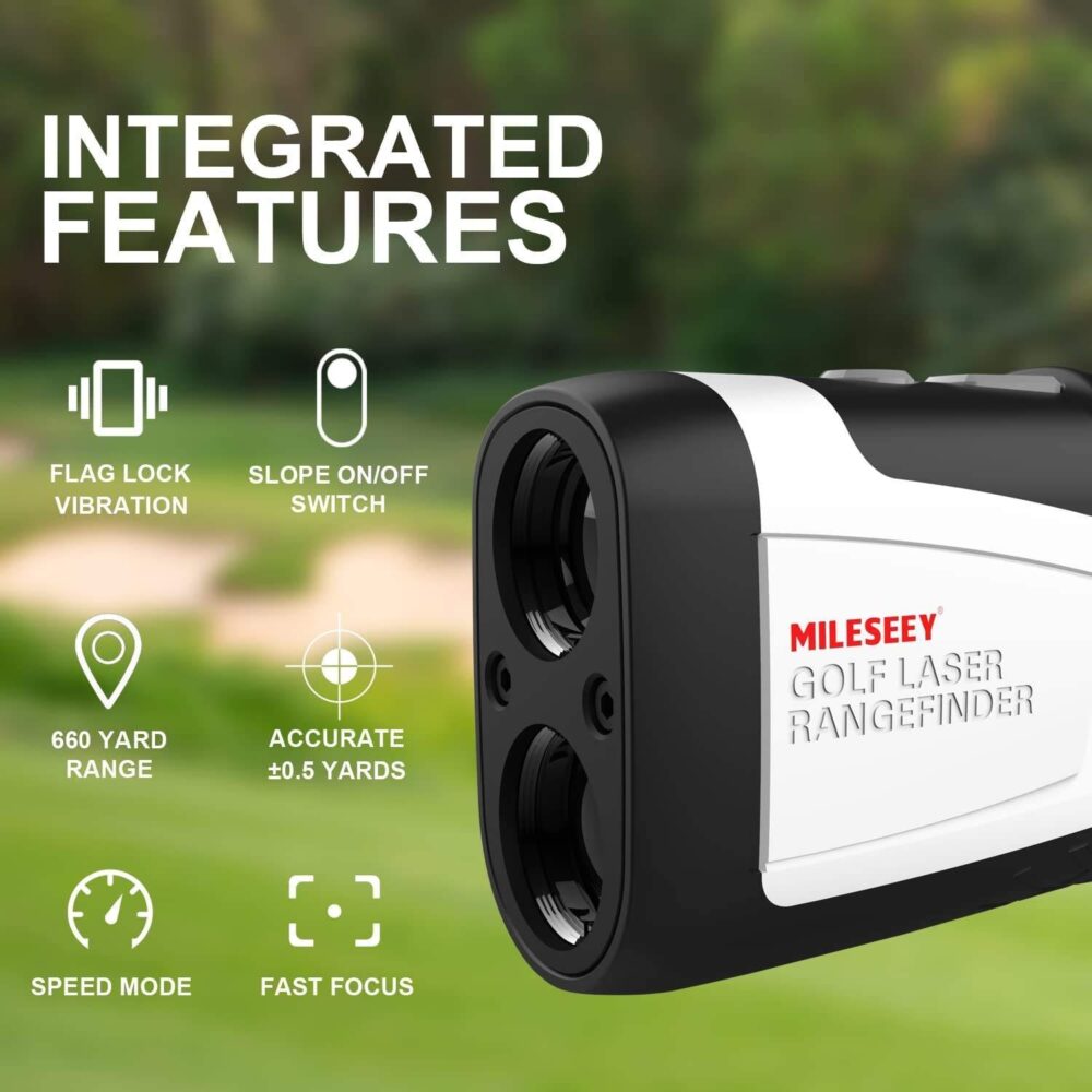Mileseey High Accuracy Golf Club Laser Rangefinder 400m 600m 1500m Measure Distance Golf Range Finder - Image 3