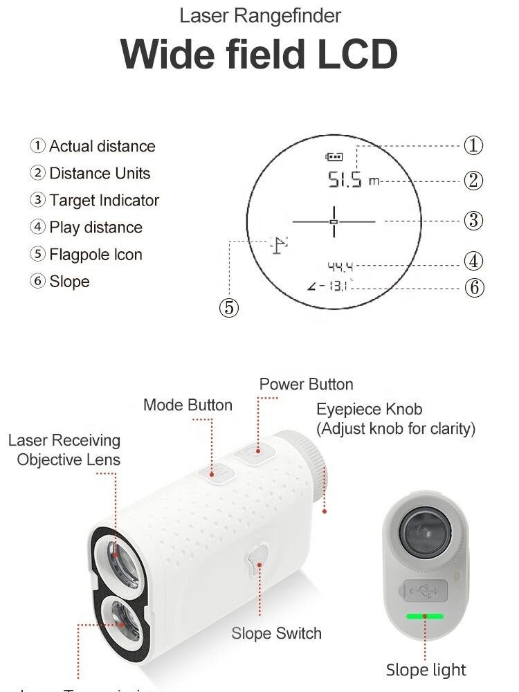 800m Wholesale Outdoor Mini Oem Laser Distance Meter Digital Golf Laser Rangefinder Range Finder for Sale - Image 2