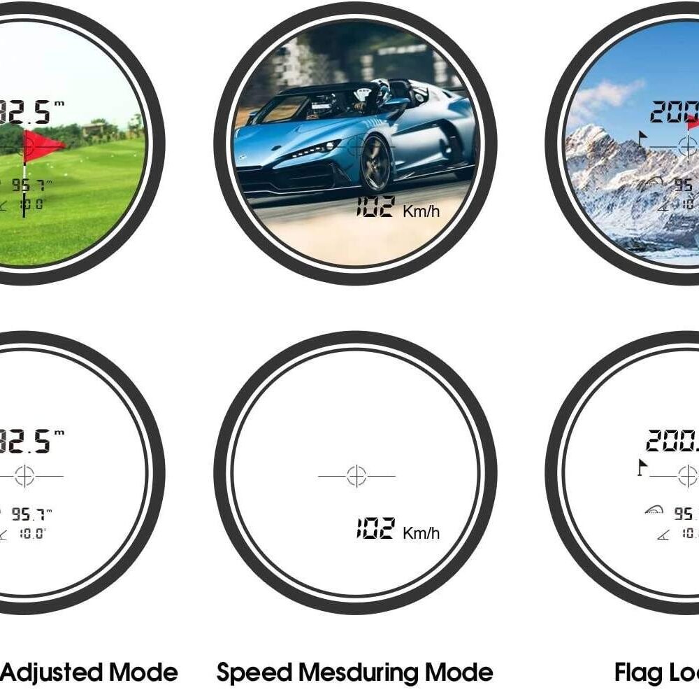 PF210 600m Golf Range Finder Laser Rangefinder China Manufacturers - Image 4