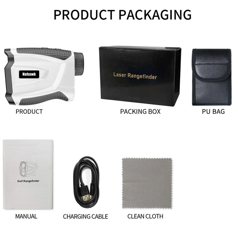 600m Ranging Telescope Golf Rangefinder Laser Distance Meter Hunting Rangefinder Laser Golf Range Finder - Image 5