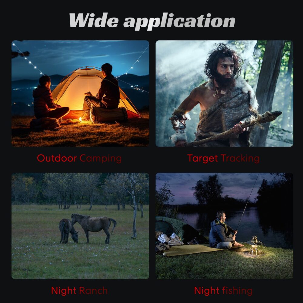 Night Vision Device Monocular Photo Video Portable 1080P 5W IR 800m Visual 10X Built-in Memory Best Cheap Night Vision Goggles - Image 5