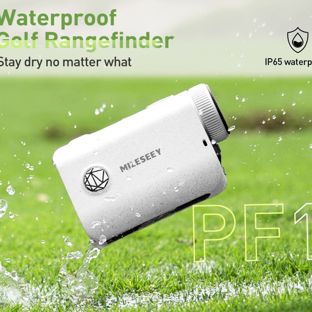 MILESEEY PF110 Grey Golf Range Finder Waterproof Outdoor Distance Meter Tester Golf Rangefinder - Image 3
