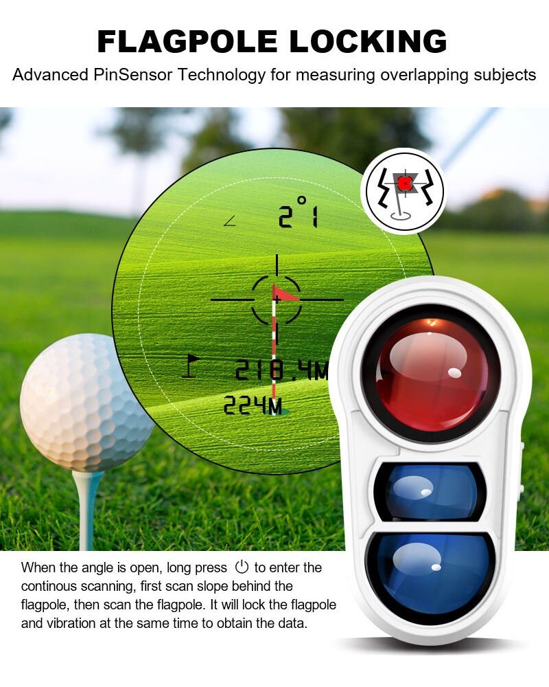 Hot Sale 6.5X Wholesale OEM ODM Custom 905nm Rechargeable Laser Digital Slope China Golf Rangefinder - Image 4