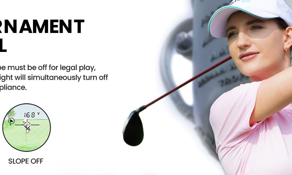 Mini Size IP65 Waterproof Golf Laser Rangefinder with Flag Lock & Pulse Vibration Best Range Finder for Golfers - Image 3