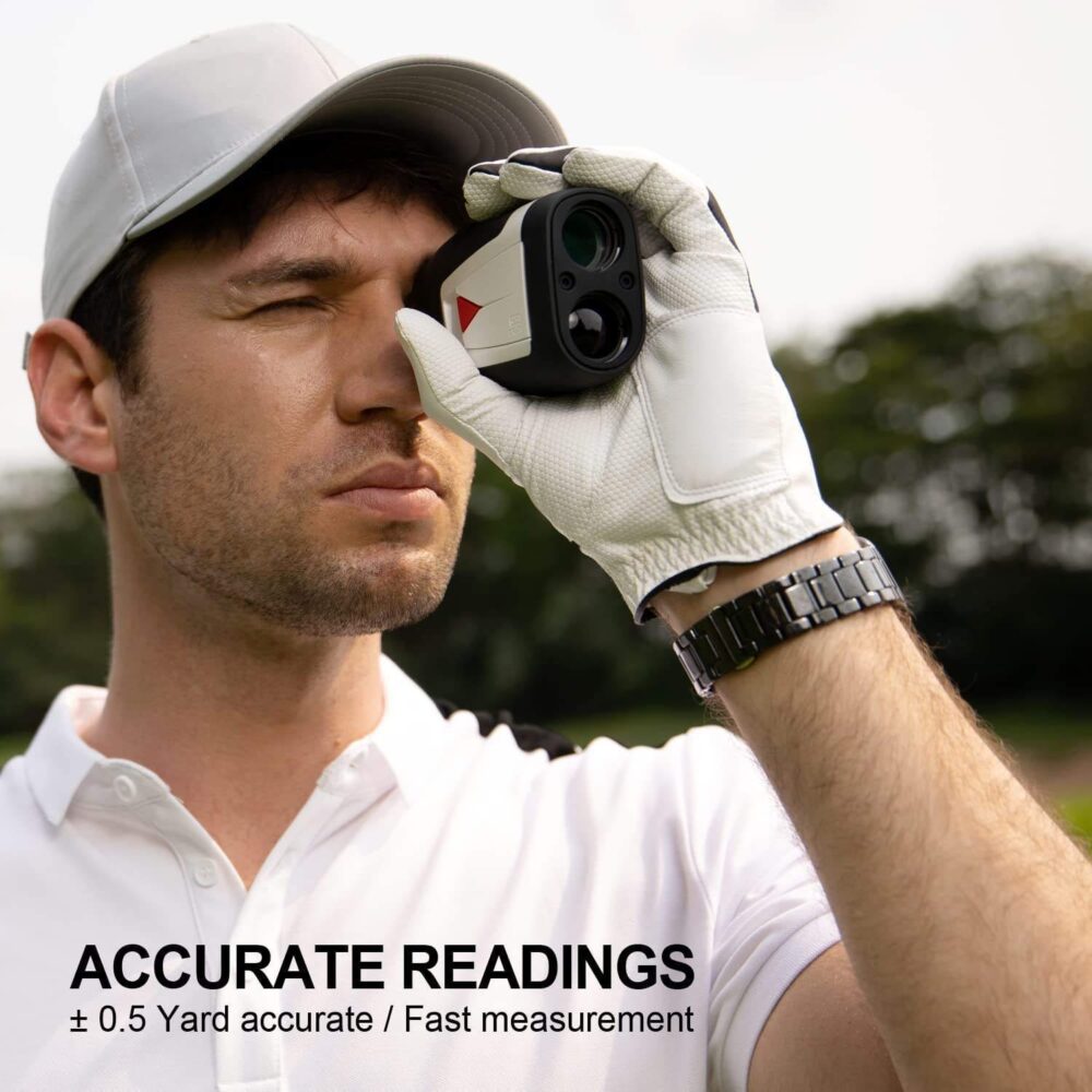 Mileseey High Accuracy Golf Club Laser Rangefinder 400m 600m 1500m Measure Distance Golf Range Finder - Image 5