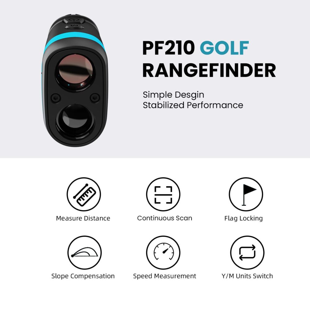 Mileseey PF210 Digital Golf Laser Rangefinder Long Distance 600M Range Meter Finder for Golfing - Image 5