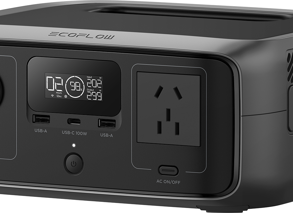 EcoFlow RIVER 3 +110w Solar Panels Portable Power Station MPPT Controller 300W/600W Pure Sine Wave EU Solar Panel Car Flashlight - Image 4