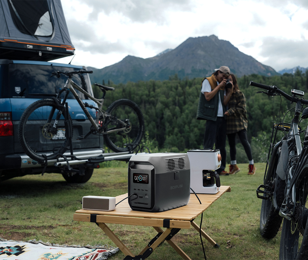 EU ECOFLOW Outdoor Solar Mobile Power Supply DELTA 3 Series Portable Power Station System - Image 2