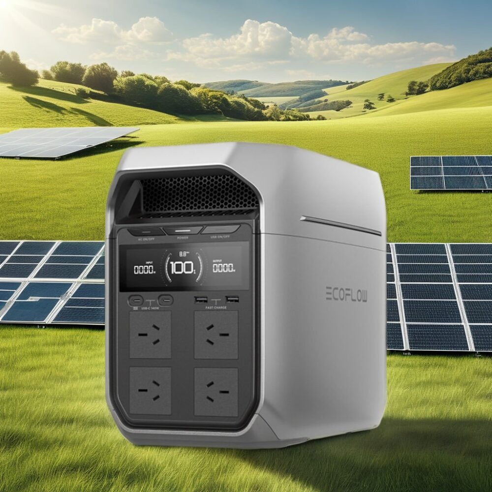 ECOFLOW DELTA 3 Plus + DELTA 3 Extra Power Portable Power Station 1800W 1024Wh UPS LiFEPO4 Solar Generator with MPPT Controller - Image 2