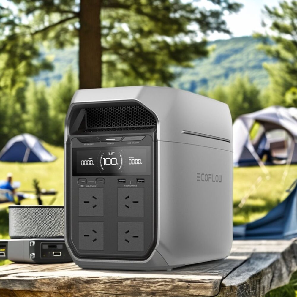 ECOFLOW DELTA3Plus+800w Driving Fast Charging Series UPS Portable Power Station Solar Generator Charging Station MPPT Controller - Image 2