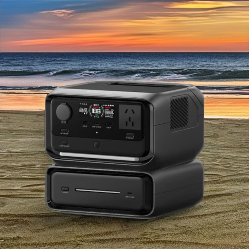Ecoflow River3Max+110wSolarPanels 600W Portable Power Station Solar Panel & Car Battery Charger MPPT Controller Outdoor Camping - Image 2