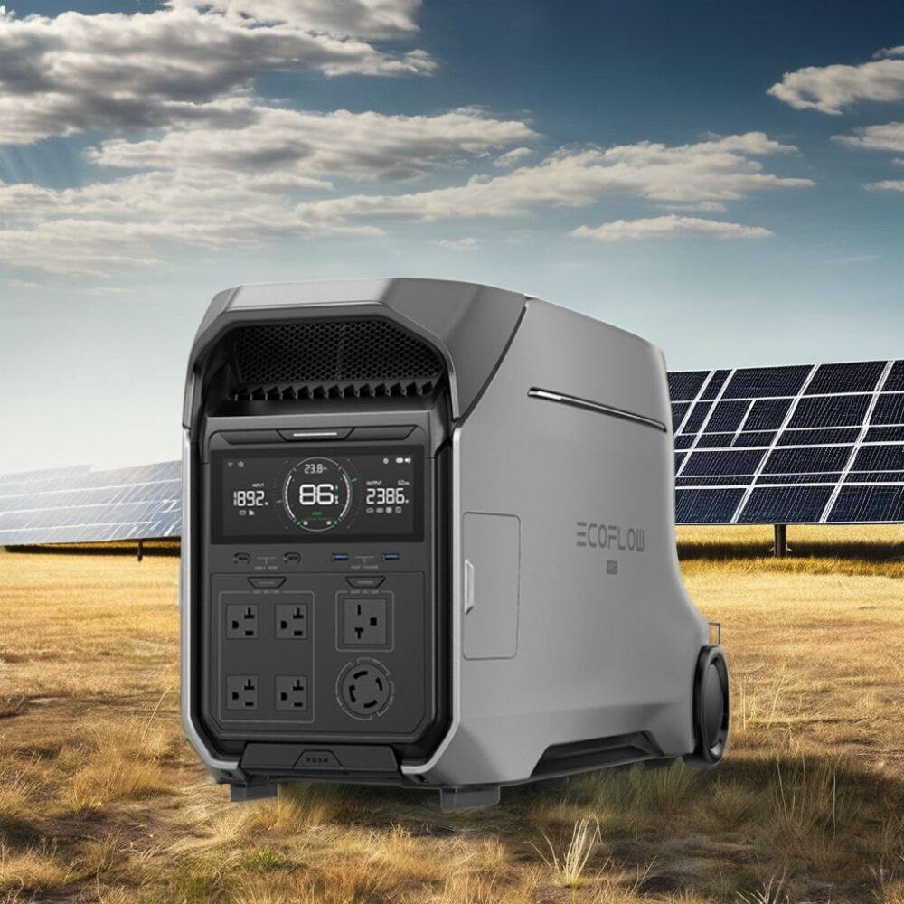 EcoFlow DELTA Pro3 Portable Power Station Three400wSolar Panel MPPT Remote Pure Sine Wave 4000W EU Including Cigar Lighter Solar - Image 2